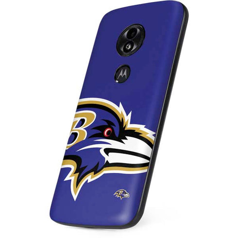 NFL Baltimore Ravens Large Logo Moto E5 Play Skin